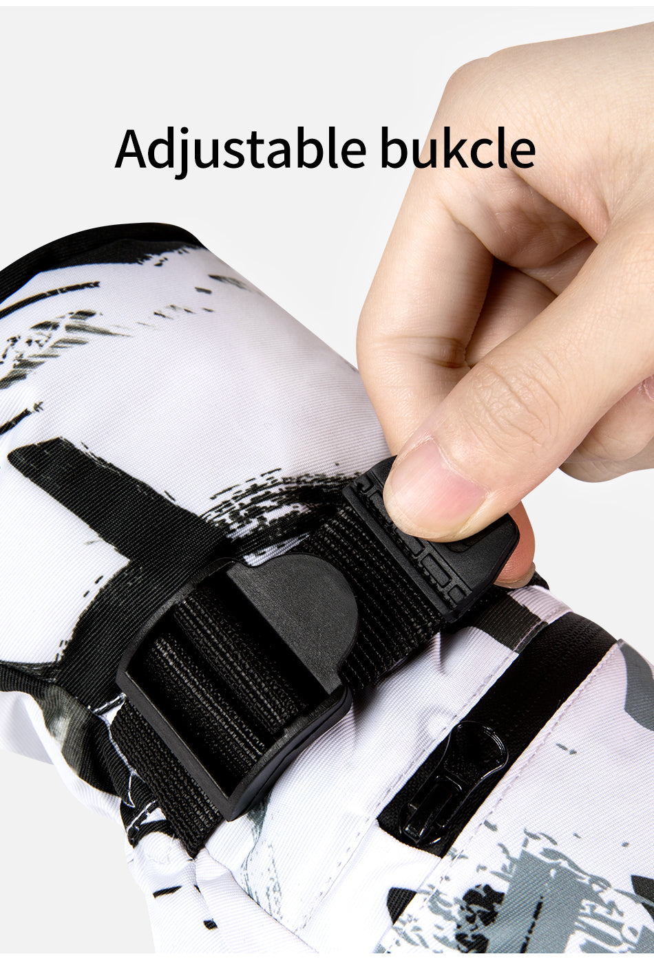 3-Finger Winter Ski Gloves