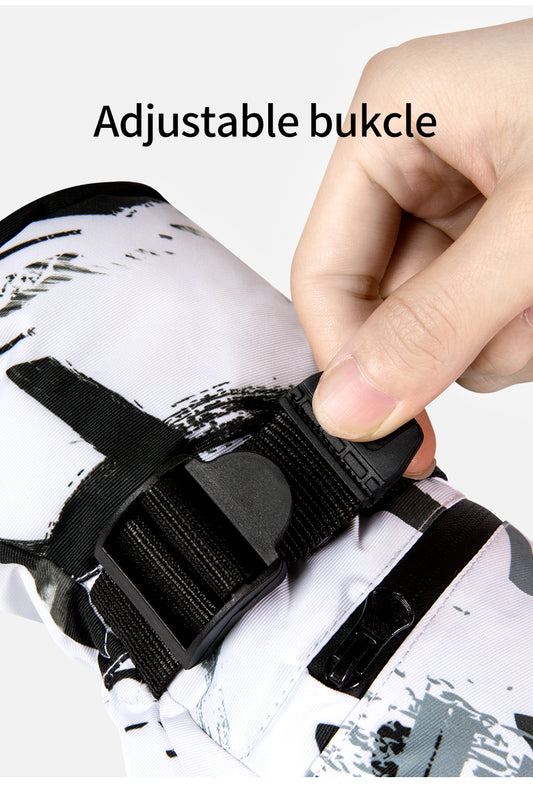 3-Finger Winter Ski Gloves